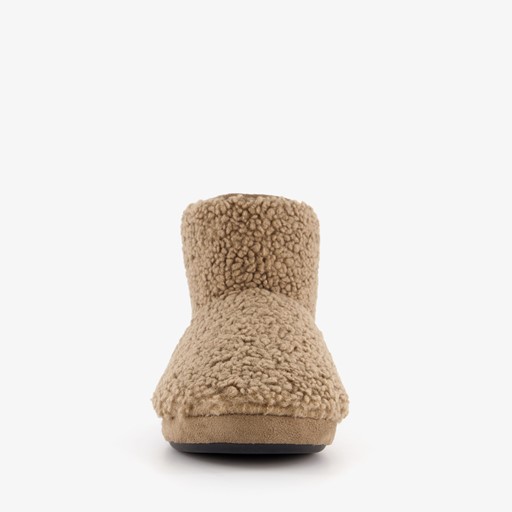 Teddy heren pantoffels beige