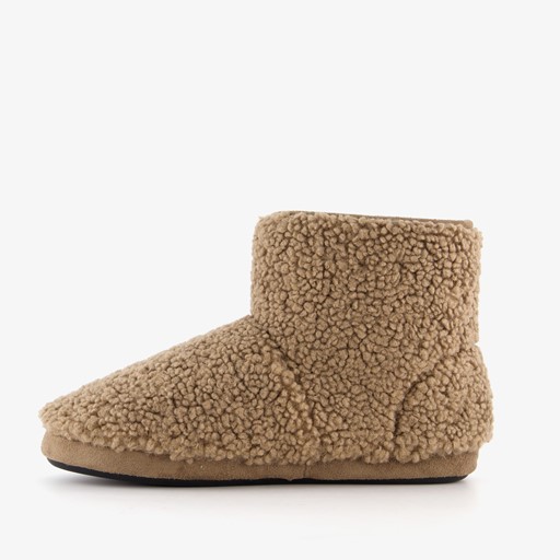 Teddy heren pantoffels beige