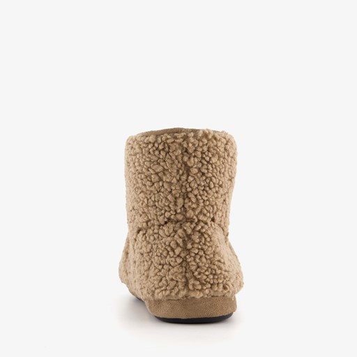 Teddy heren pantoffels beige