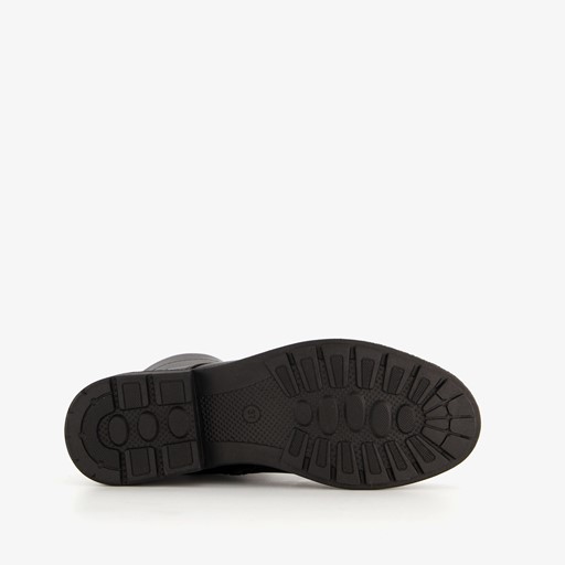 Dames veterboots zwart