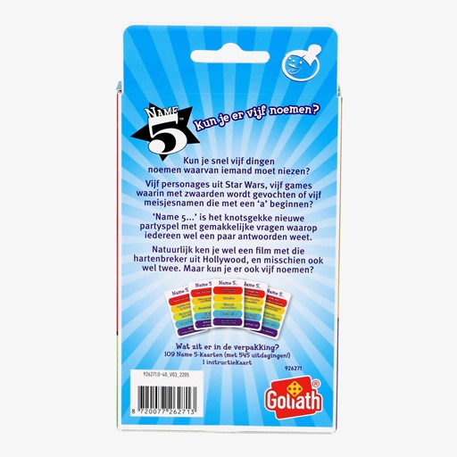 Name 5 kaartspel