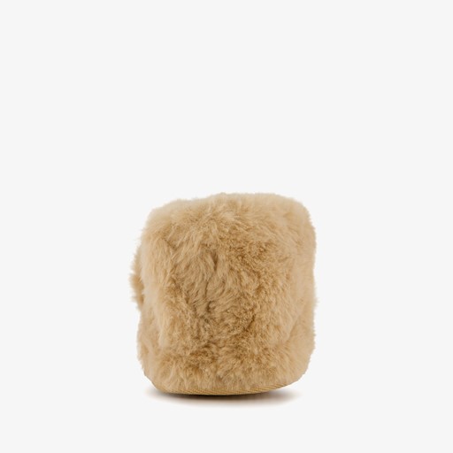 Kinder pantoffels beertje beige
