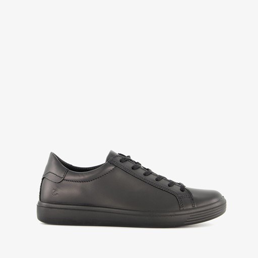 ECCO Soft Classic dames veterschoenen zwart