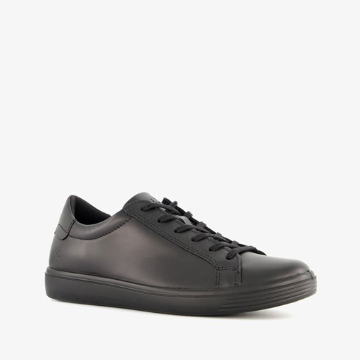 ECCO Soft Classic dames veterschoenen zwart