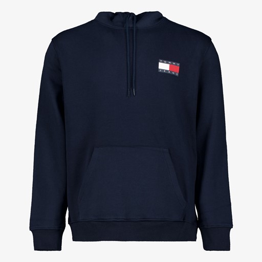 Heren hoodie blauw