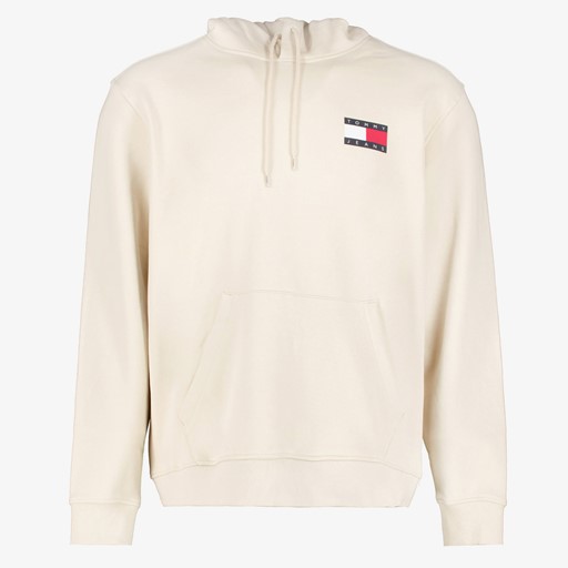 Heren hoodie beige