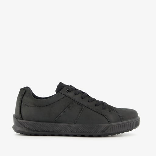 ECCO Byway leren heren sneakers zwart