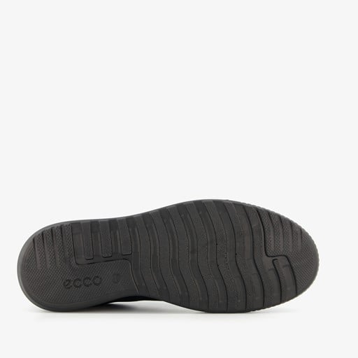 ECCO Byway leren heren sneakers zwart