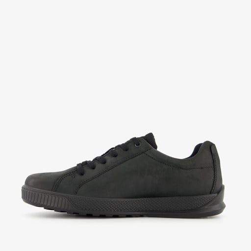 ECCO Byway leren heren sneakers zwart