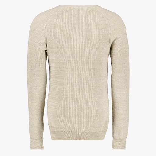 Heren trui beige