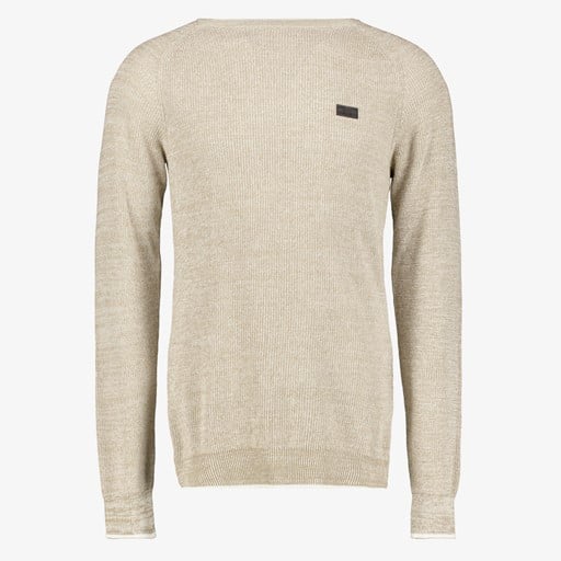 Heren trui beige