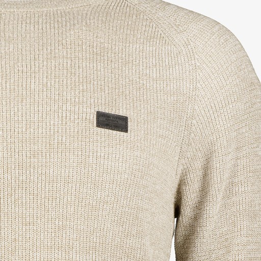 Heren trui beige