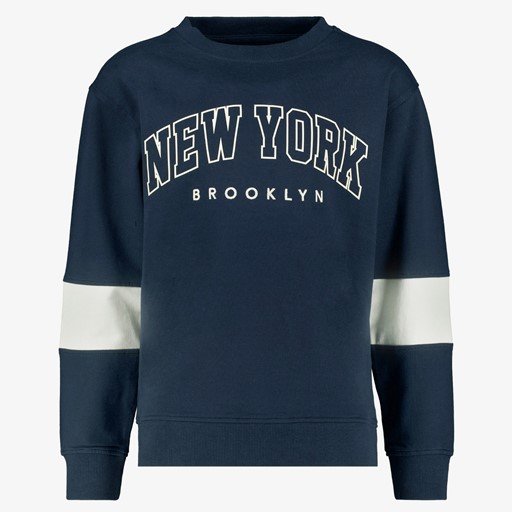 Jongens trui New York blauw