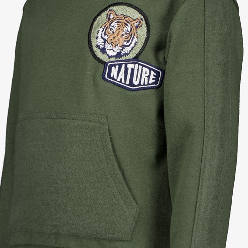 Jongens hoodie groen
