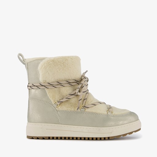 Gevoerde meisjes boots met imitatiebont