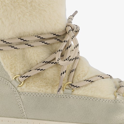 Gevoerde meisjes boots met imitatiebont