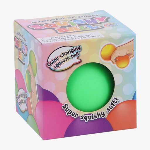 Verkleurende Fidget knijpbal