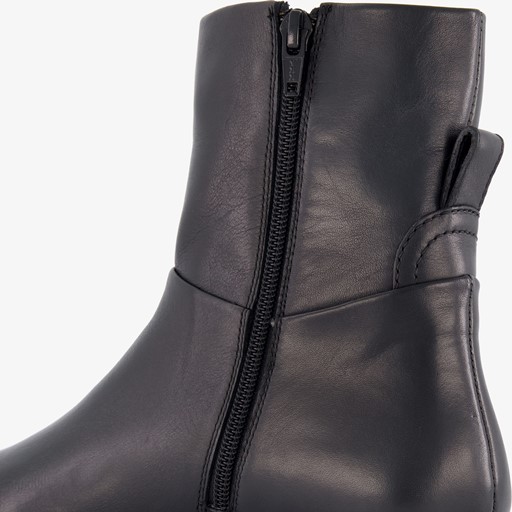 Leren dames boots zwart