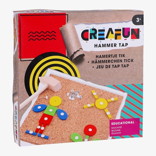 Creafun hamertje tik 74-delig