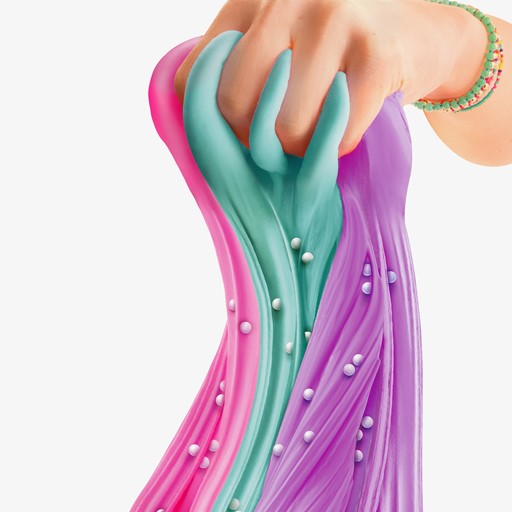 Fluffy pop slime shaker