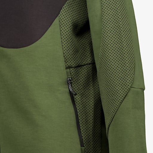 Evostripe Fullzip kinder sweatvest groen