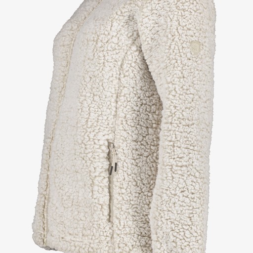 Dames fleece vest beige