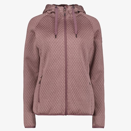 Gevoerd dames outdoor vest roze