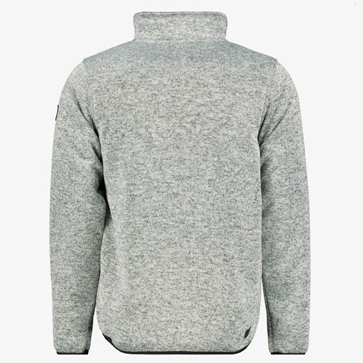 Gevoerd heren outdoor vest grijs