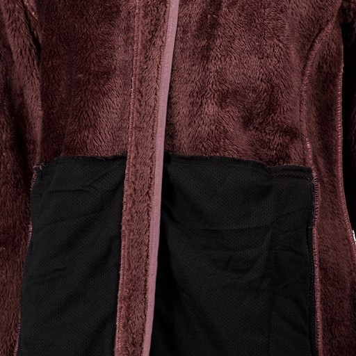 Gevoerd dames outdoor vest roze