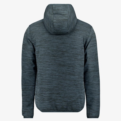 Heren outdoor fleece vest grijs