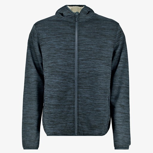 Heren outdoor fleece vest grijs