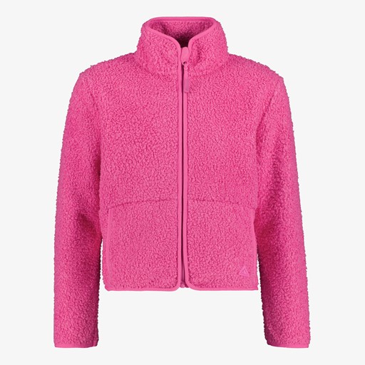 Meisjes outdoor fleece vest roze