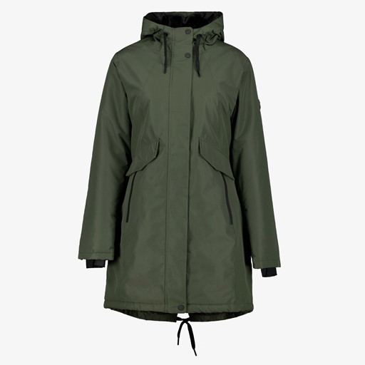 Dames outdoor jas waterafstotend groen