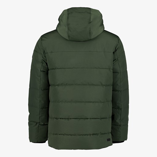 Gewatteerde heren outdoor jas groen