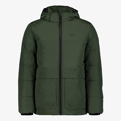 Gewatteerde heren outdoor jas groen