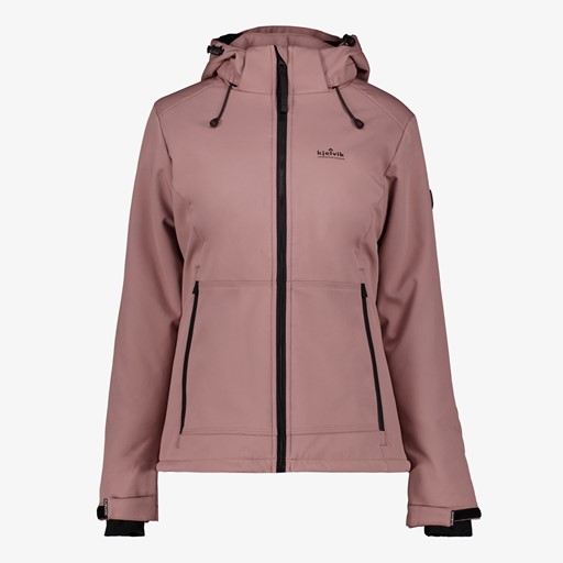 Dames softshell jas roze
