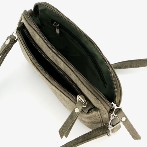 Dames schoudertas groen