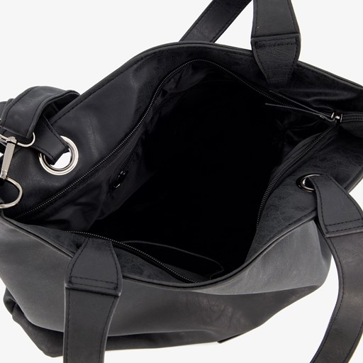 Dames schoudertas zwart