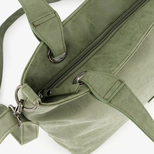 Dames schoudertas groen