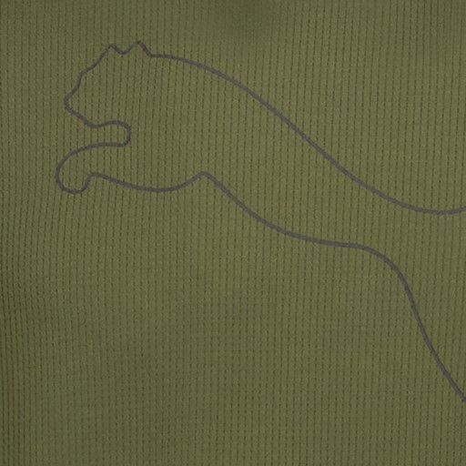 Performance Cat heren sport T-shirt groen