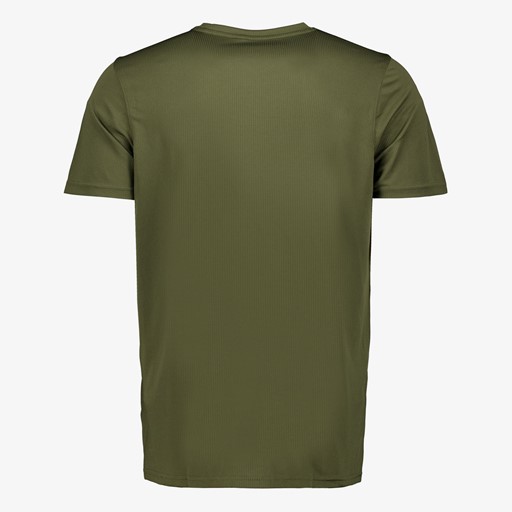 Performance Cat heren sport T-shirt groen