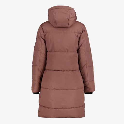 Dames parka winterjas waterafstotend roze