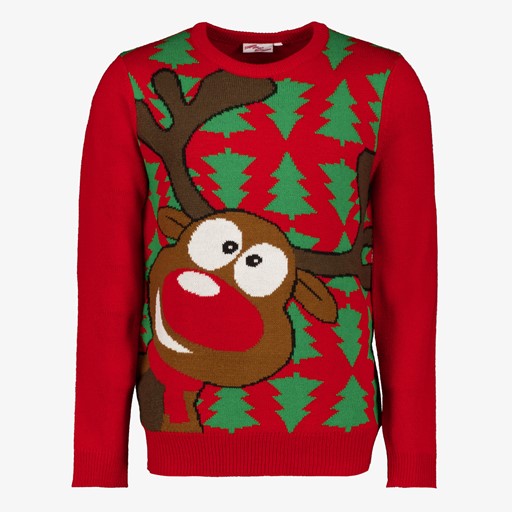Heren kersttrui Rudolf