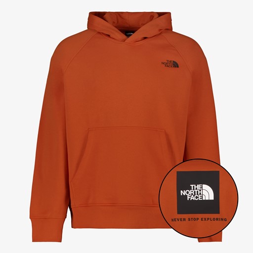 Redbox heren hoodie roestbruin