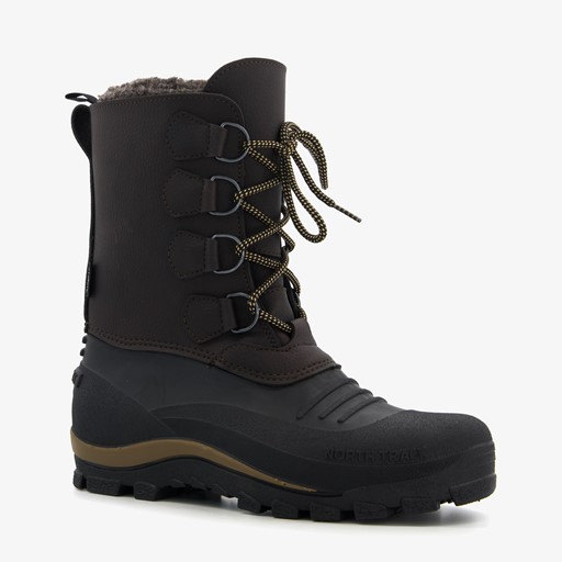 Gevoerde heren snowboots zwart