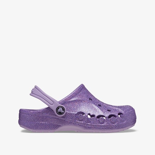 Baya Clog kinder klompen paars glitter