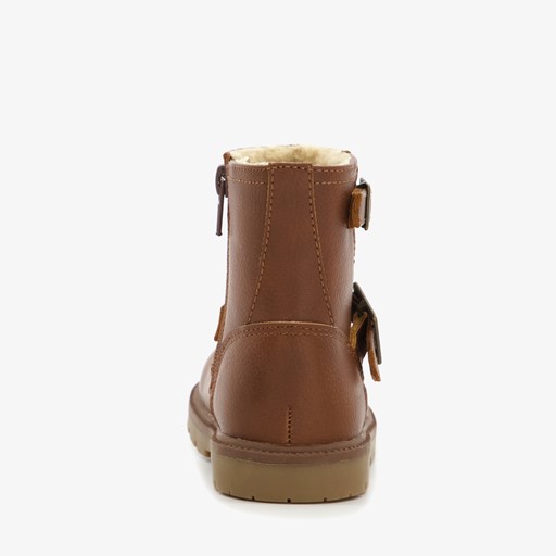 Gevoerde jongens boots bruin