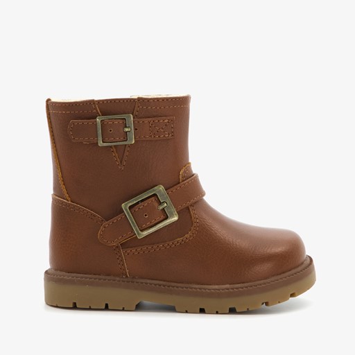 Gevoerde jongens boots bruin