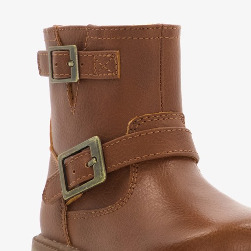 Gevoerde jongens boots bruin
