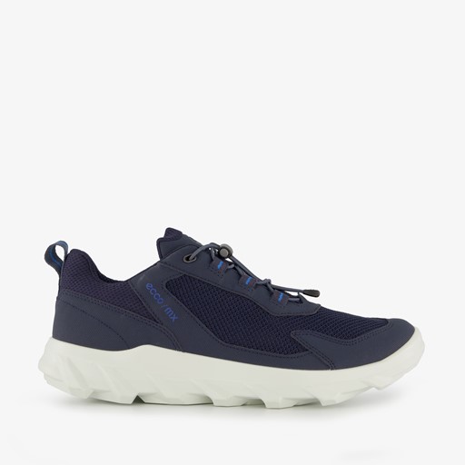 ECCO MX leren heren veterschoenen blauw